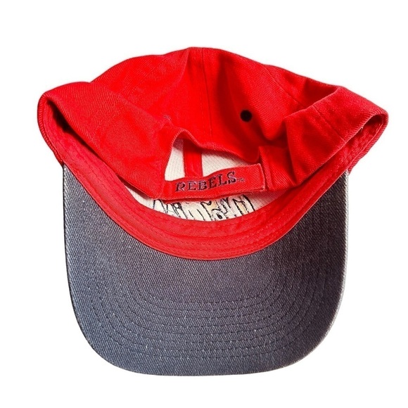 Ole Miss Rebels Men’s Red Baseball Cap OS Fits Most - Picture 3 of 6
